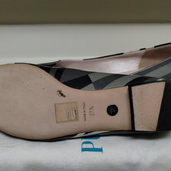 Emilio Pucci Patent Leather Ballet Flats - Size 37.5 - Picture 6 of 8